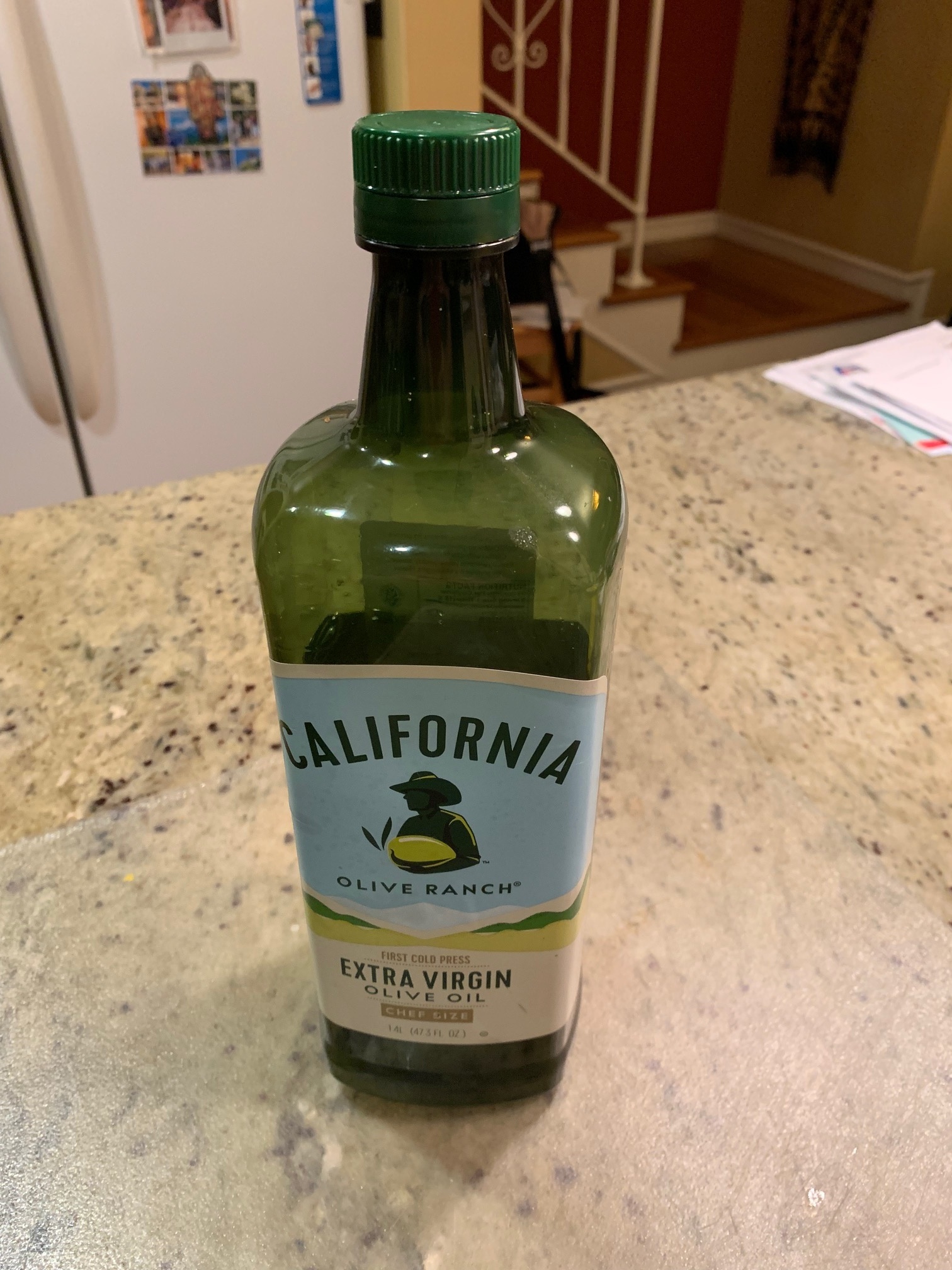 Bottle of olive oil