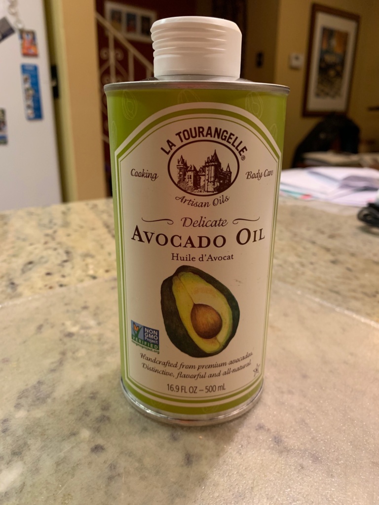 Photo of avocado oil.