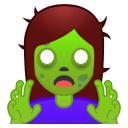 Graphic of a zombie