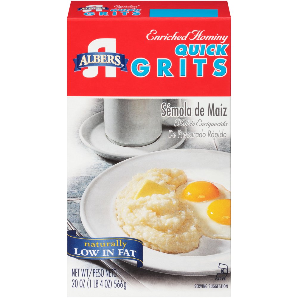 A picture of Albers Quick Grits box.