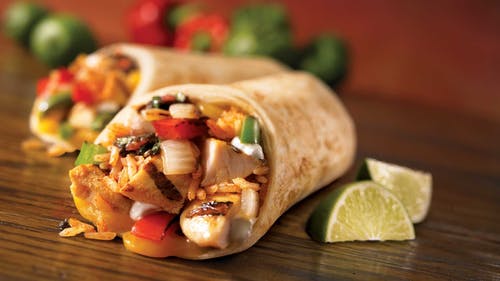 Pixabay photo of a burrito.